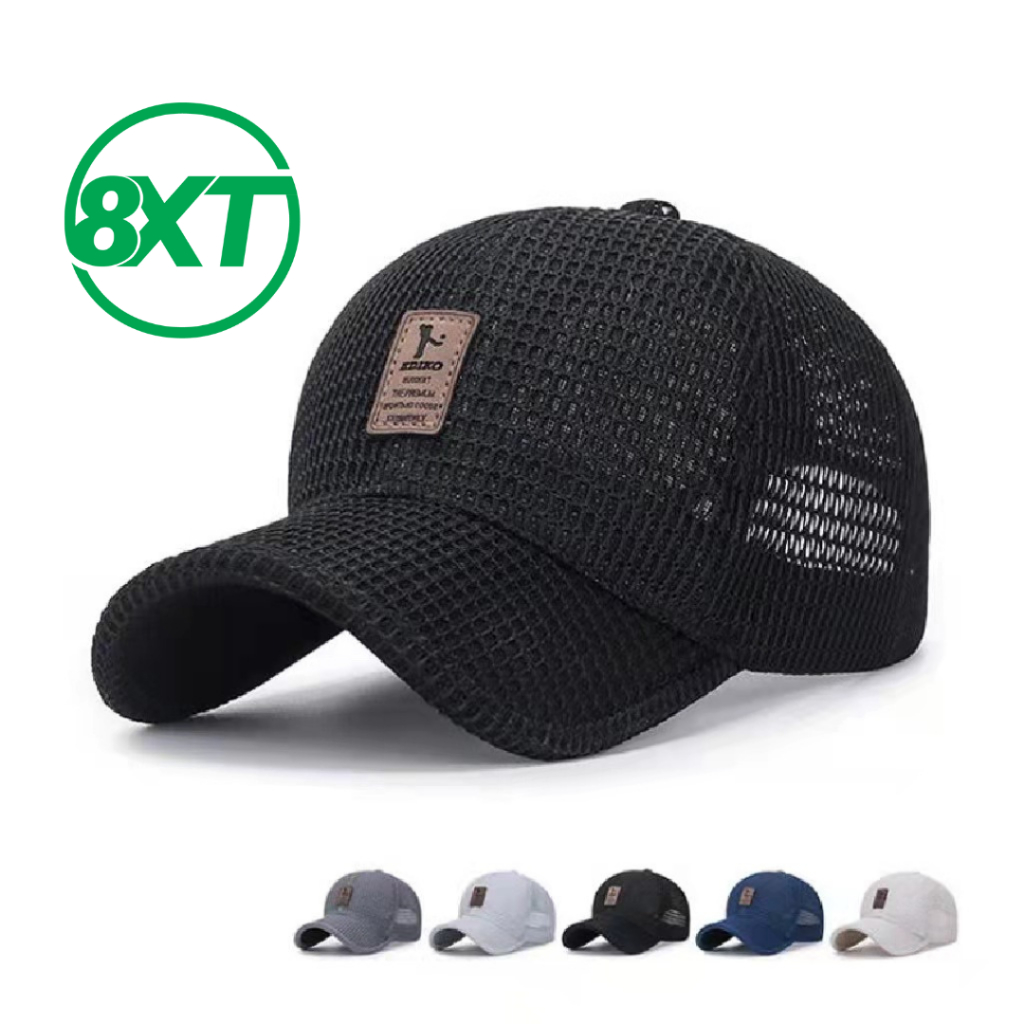 Mũ lưỡi trai lưới nam 2 lớp cao cấp, nón kết có khóa sau chắc chắn, có thể tùy chỉnh độ rộng của mũ, giúp phù hợp