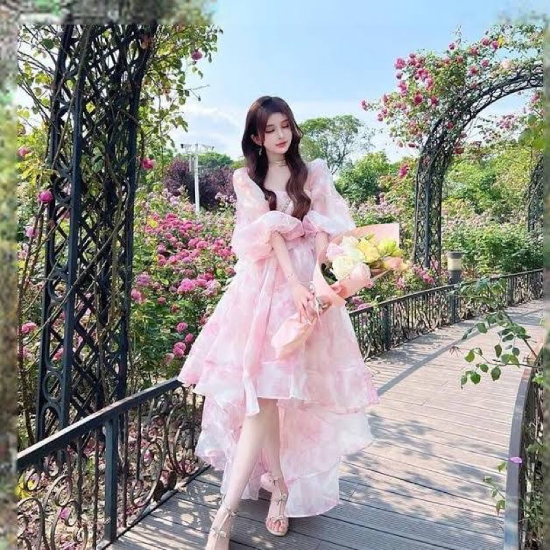 váy voan tơ nhẹ nhàng tiểu thư ❤️
