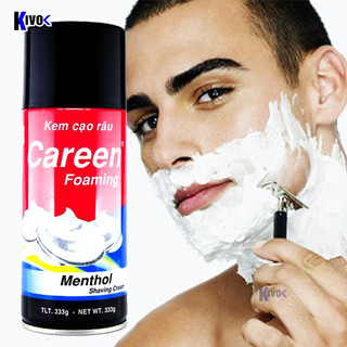 Kem cạo râu Careen đỏ chai lớn 333g