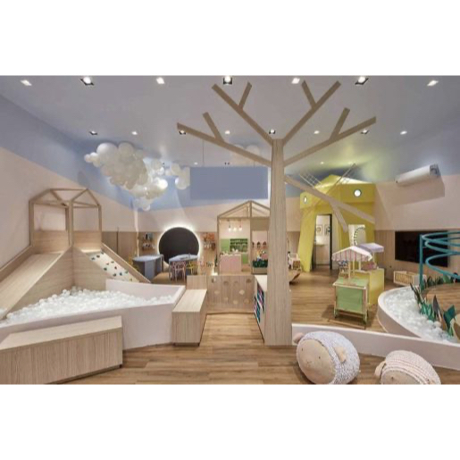 Trọn bộ thiết kế thi công cà phê kids theo yêu cầu