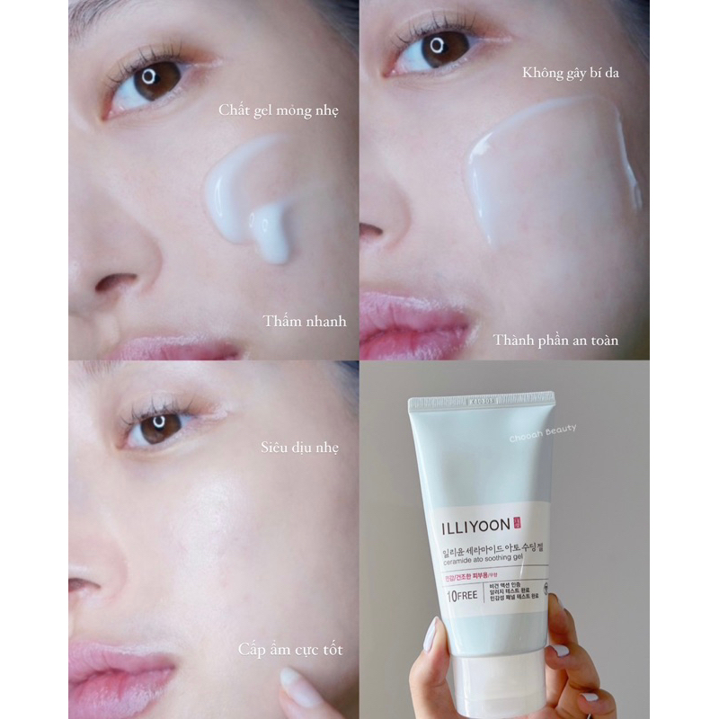 Gel dưỡng ẩm ILLIYOON dịu nhẹ cho da nhạy cảm 175ml