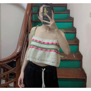 Áo hai dây handmade⚡️FREESHIP⚡️