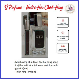 Nước hoa nam Dame Minty man ( nước hoa chiết ) - hương vị trà bạc hà, matcha the mát - Chính hãng