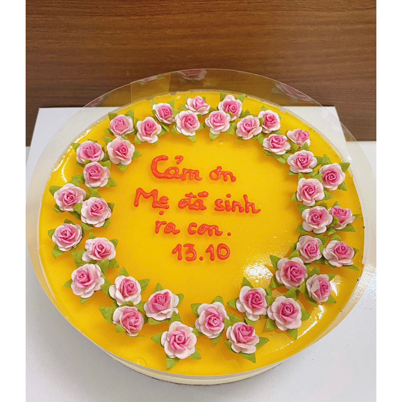 Bánh phô mai chanh dây 20cm (phô mai anchor xịn ạ) đặt trước 6 tiếng