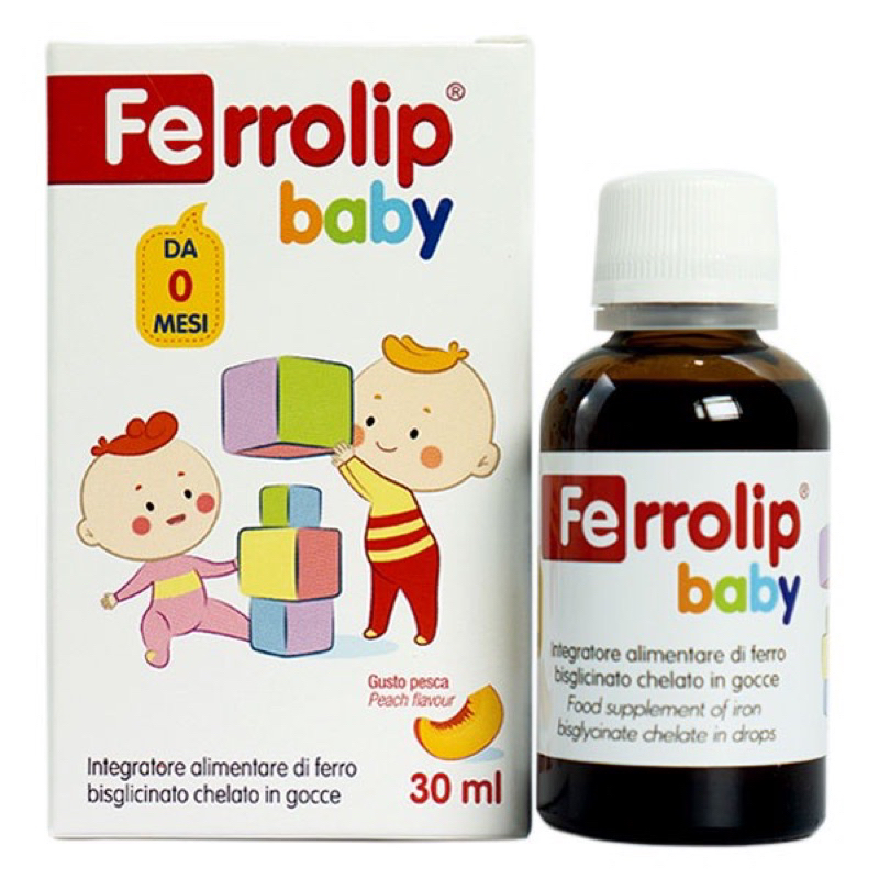 Ferrolip baby - sắt cho bé