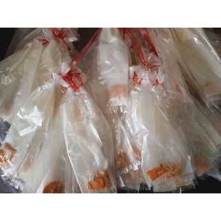 [RẺ NHẤT SÀN] Bánh tráng phơi sương muối hành phi (bánh tráng xếp) chính gốc Tây Ninh (xâu 12-13 bịch)