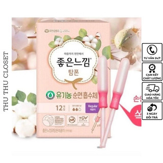 Băng vệ sinh Tampon Hàn Quốc có cần đẩy