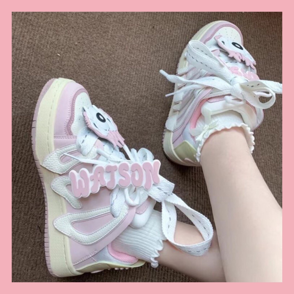 Giày thể thao nữ sneaker đế bằng đi học đi chơi mẫu mới cá tính đẹp thoáng khí basic phong cách Hàn Quốc Mã 52.