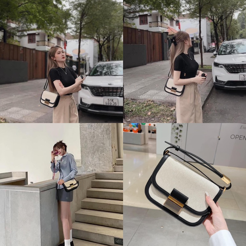 Order - Túi đeo chéo Charlot Canvas - -80782074 CK2