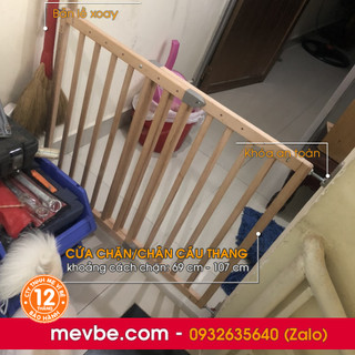 Cửa chặn, chắn cầu thang - Door gate, safety gate, child barrier Prune