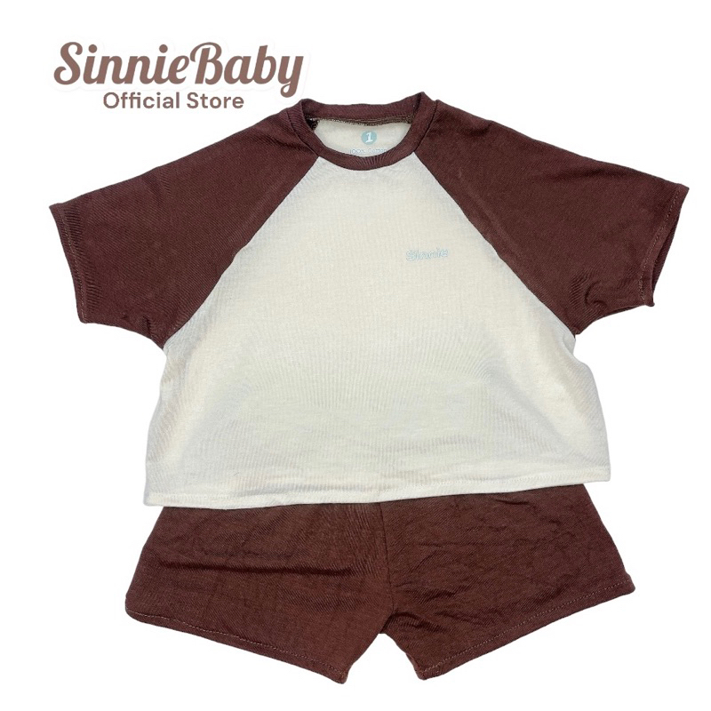 Bộ quần áo mùa hè Sinnie, kiểu dáng rộng theo style Hàn Quốc