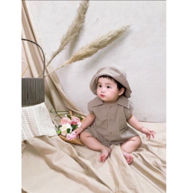 HÀNG THIẾT KẾ - Set bộ kèm mũ năng động cho bé trai Tiệm Su Kids