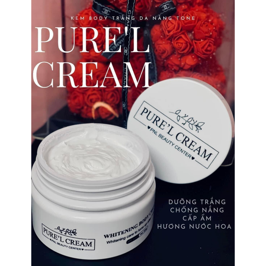 Kem body P.N.L beu (Trắng da+chống nắng)
