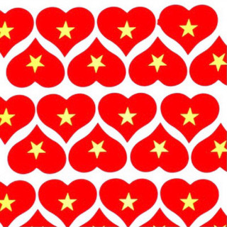 Sticker dán má sao vàng