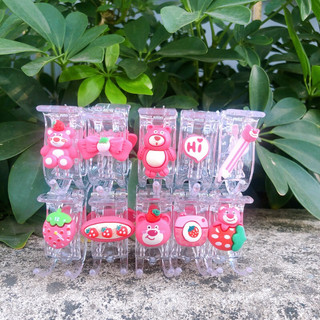 Set 5c vs 10c kẹp càng cua 3r gấu dâu