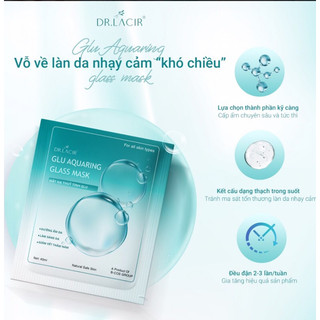 Mặt nạ thuỷ tinh glutathione căng bóng dr.lacir - căng bóng mướt mịn và trắng da