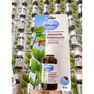 tinh dầu bạc hà mivolis Đức 30ml