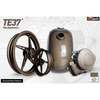 sơn samurai màu Đồng Titanium. Mã TE37*