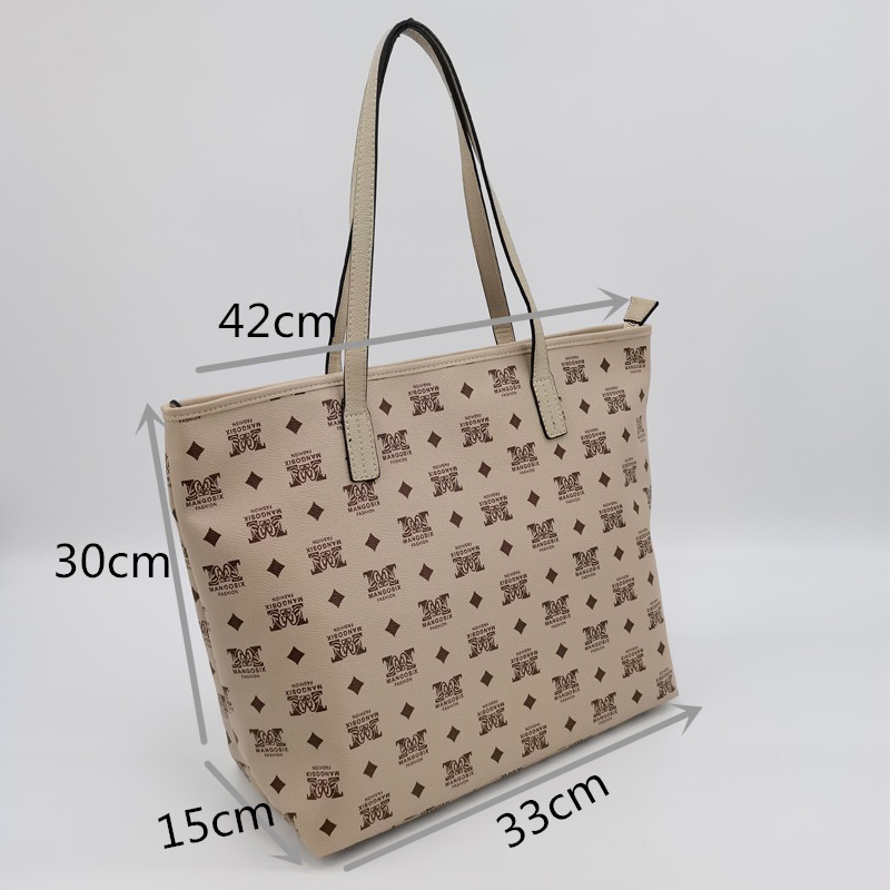 Túi xách nữ - túi Tote mango in hoạ tiết