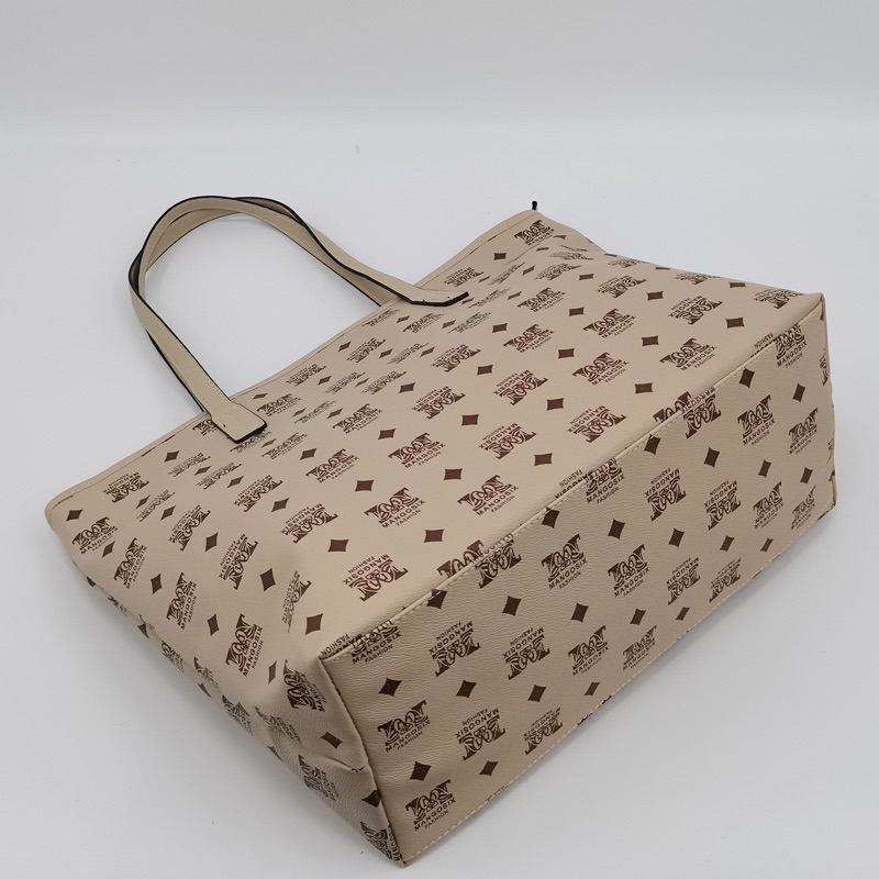 Túi xách nữ - túi Tote mango in hoạ tiết