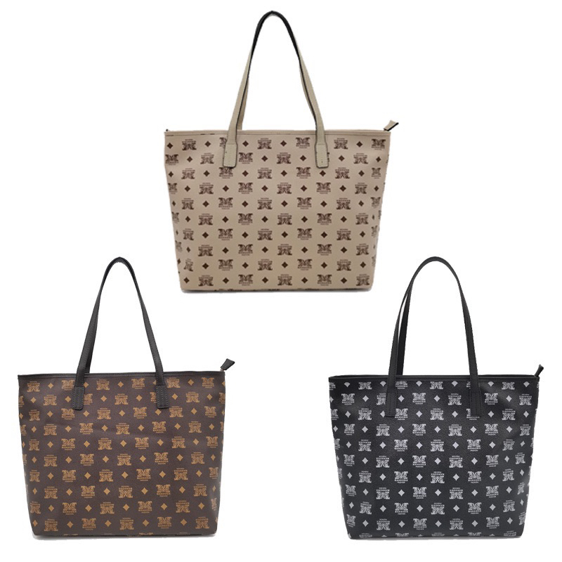 Túi xách nữ - túi Tote mango in hoạ tiết