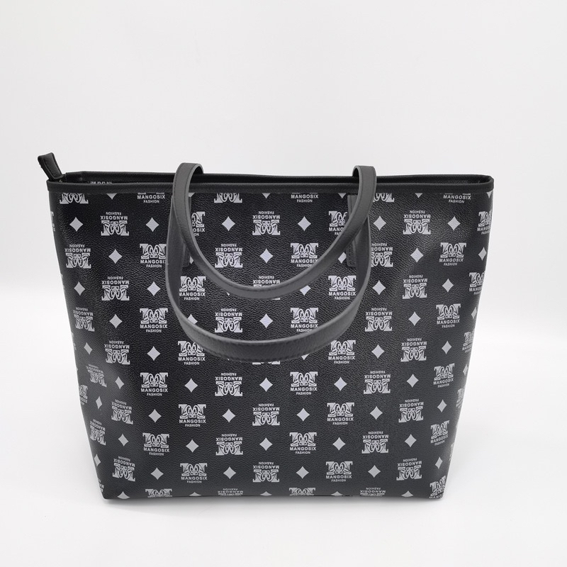 Túi xách nữ - túi Tote mango in hoạ tiết