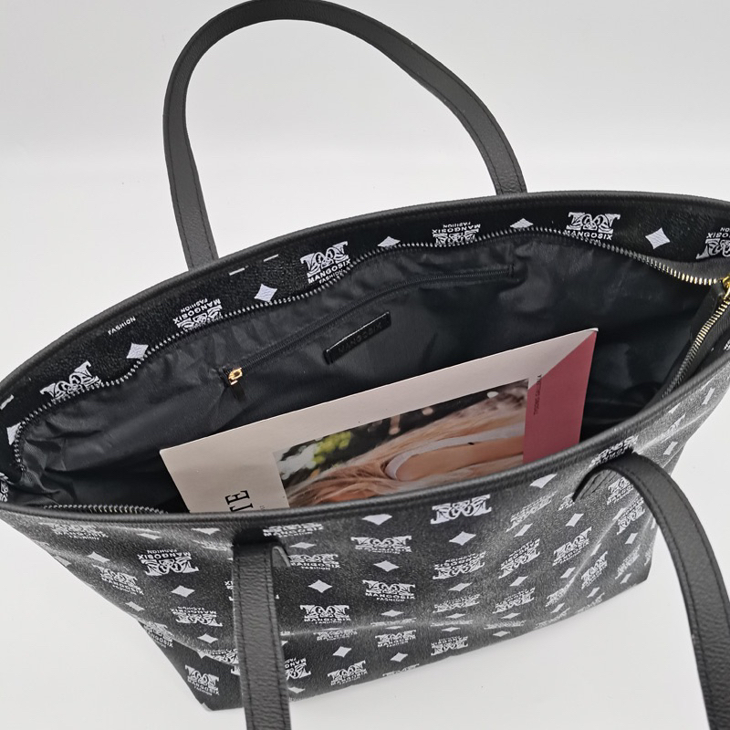 Túi xách nữ - túi Tote mango in hoạ tiết