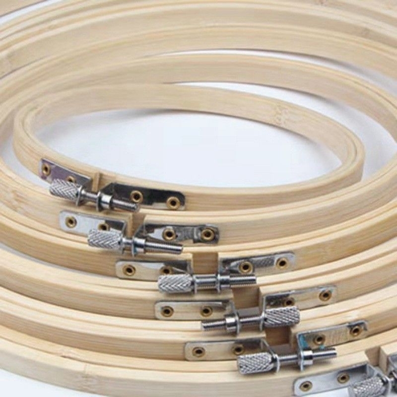 (Hỏa tốc) Khung thêu tre 30-40cm