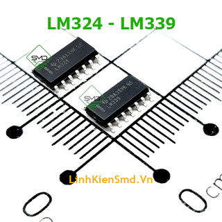 Ic quad comparator lm339 14-soic, ic opamp lm324 sop-14