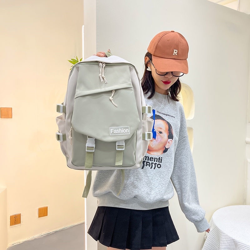 Balo nữ đi học thời trang Ulzzang Hàn Quốc, cặp sách đẹp hàng cao cấp dễ thương