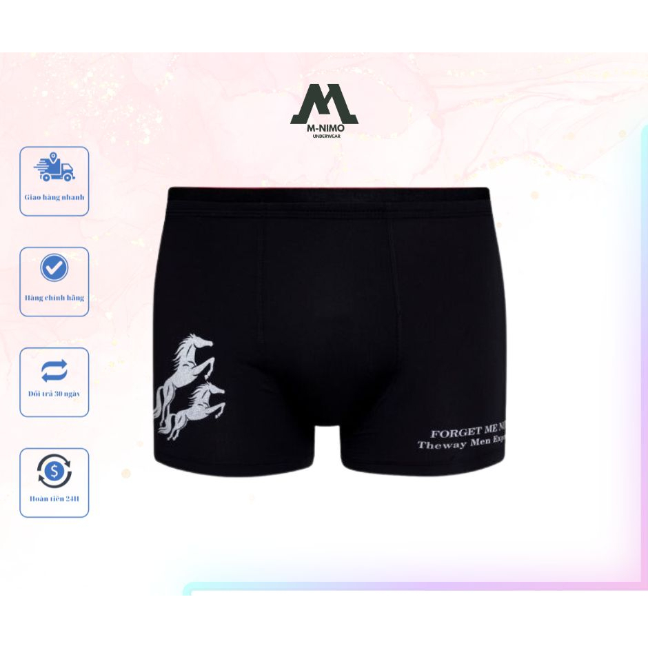 Quần lót Boxer nam Forget Me Not mã Forget-206 chất liệu thun lạnh cao cấp mỏng nhẹ, khử mùi hiệu quả