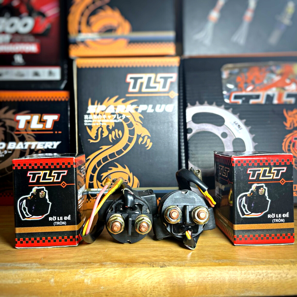Rơ le,Relay TLT đề tròn,đề vuông giúp khởi động xe máy dùng cho xe máy Honda/Yamaha công nghệ Thái Lan bảo hành 12 tháng
