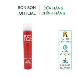 Gôm xịt tóc , keo xịt tóc tigi bed head hard head - 380ml. tạo kiểu và giữ nếp cho tóc.