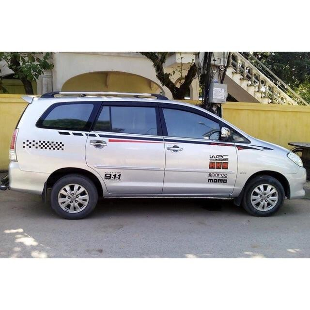 GIÁ NÓC CAO DÁN TIỆN ÍCH PHONG CÁCH THỂ THAO CHO XE INNOVA