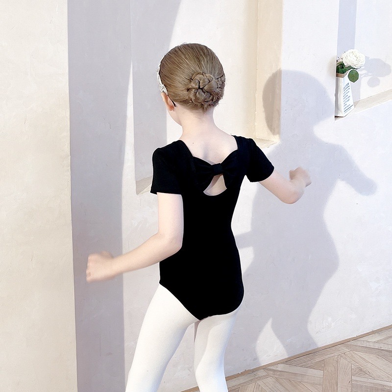 Váy Múa Ba Lê Cộc Tay Dài Tay Binnashi Đầm Múa Cho Bé