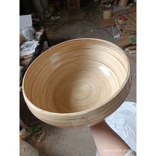 [Xả Kho Chậu D35H14 ]Chậu tre ngâm chân massage spa và làm nail đa dạng mẫu mã