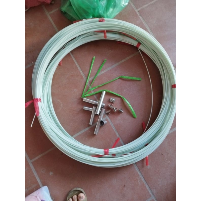 Cáp quang làm diều,làm lồng chim từ 1,5-4li.bán lẻ theo mét.