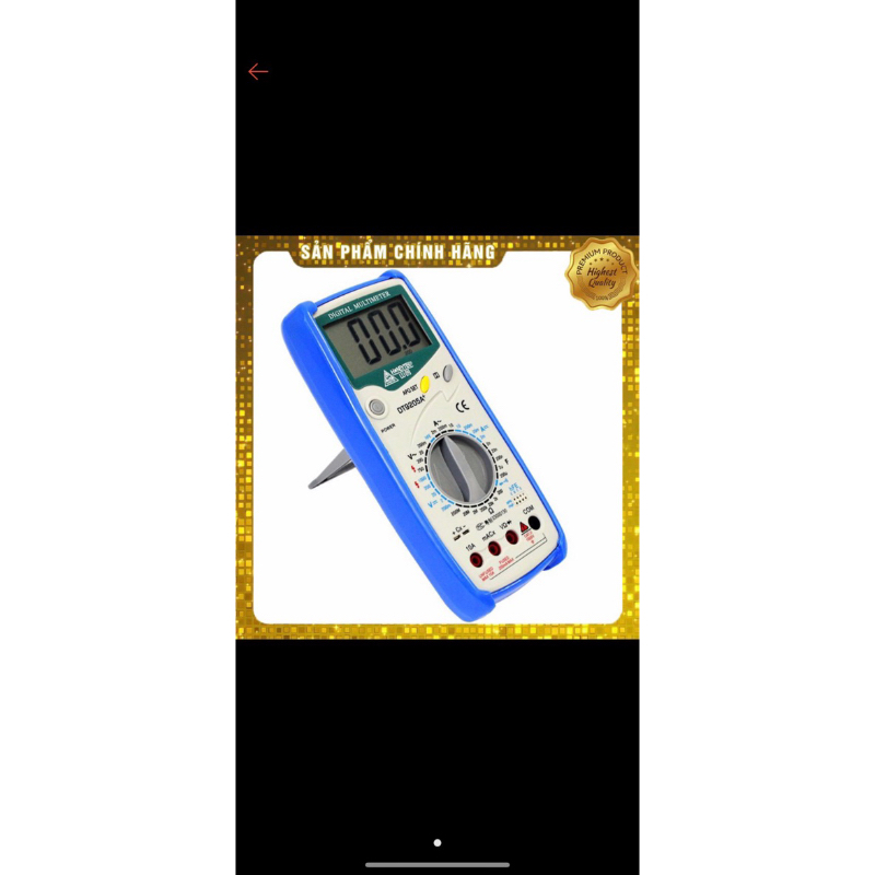ĐỒNG HỒ ĐO VẠN NĂNG DT9205A+