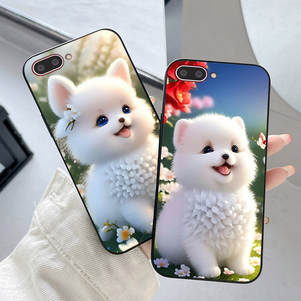 Ốp lưng oppo a3s / oppo a1k / realme c1 / realme c2 in hình chú mèo dễ thương cute