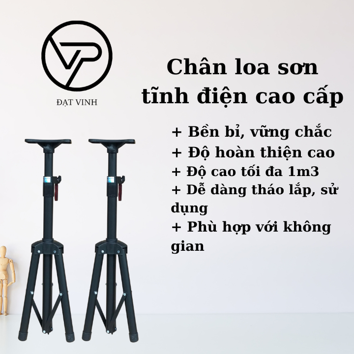 Chân loa đứng loại thấp sơn tĩnh điện Đạt Vinh