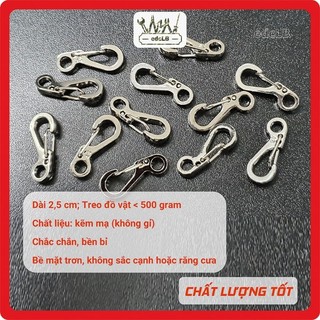 Móc treo 2,5 cm không gỉ (loại chất lượng tốt)