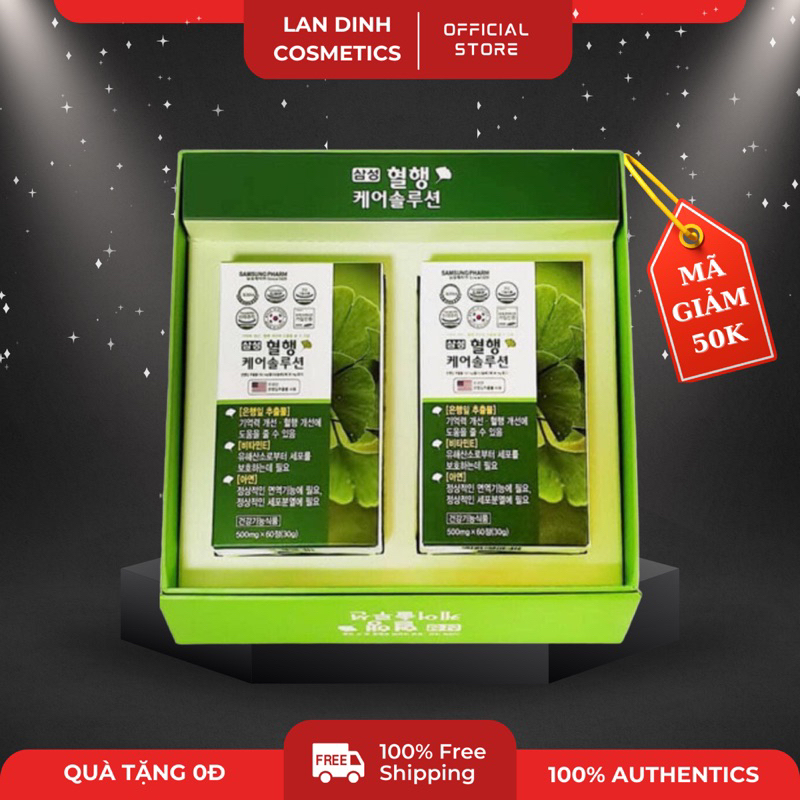 Viên uống BỔ N.Ã.O Kwangdong SAMSUNG XANH HÀN QUỐC Landinhcosmetics
