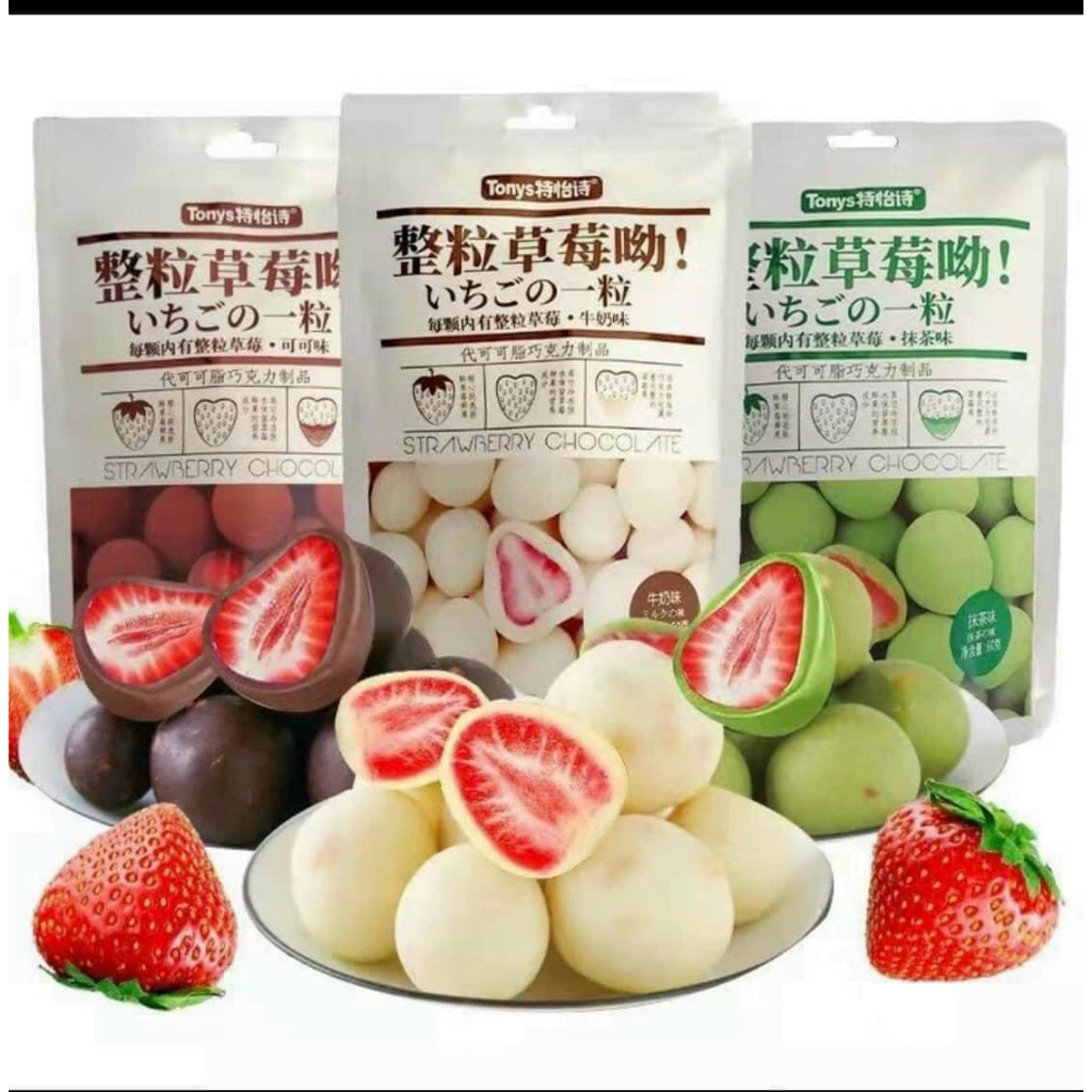 Socola bọc dâu tây