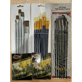Bộ cọ vẽ tranh acrylic, tranh sơn dầu