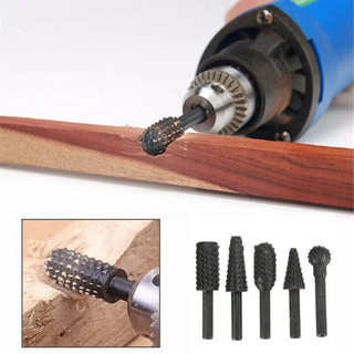 Bộ 5 mũi mài khắc gỗ cốt 6.35mm