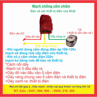 5 chống cắm nhầm điện