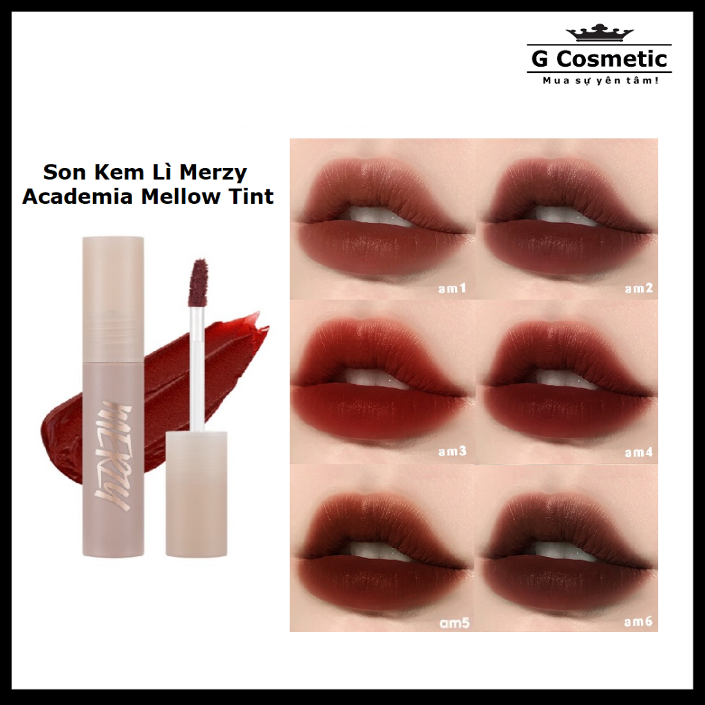 Son Kem Lì Merzy Academia Mellow Tint
