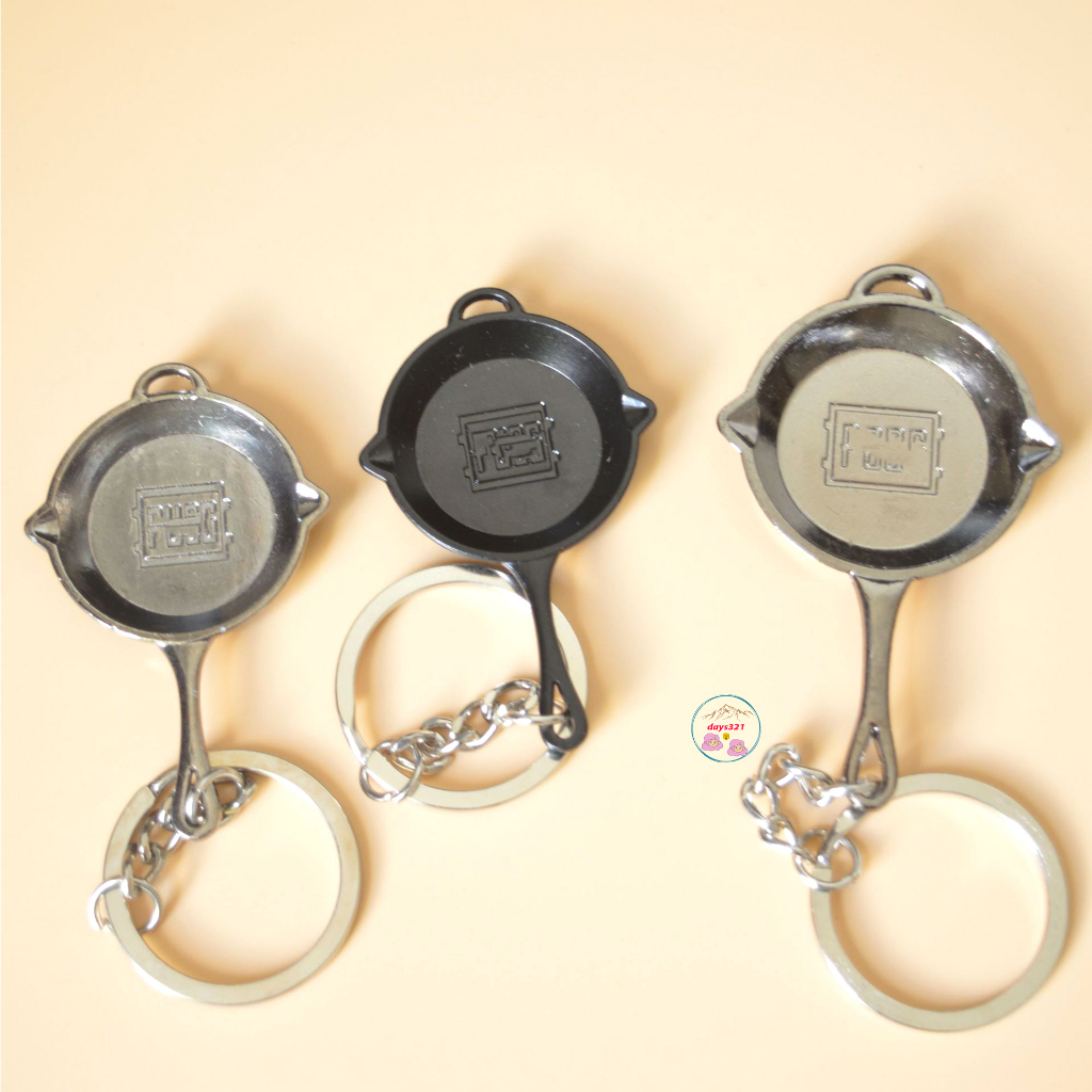 Móc khoá PUBG mô hình súng AWM AKM K98 AK M416 M249 M16A4 bắn súng thính Flare gun Thompson AUG A3 UMP9 Vector SKS M24