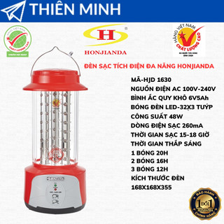 Đèn sạc khẩn cấp honjianda hjd-1630