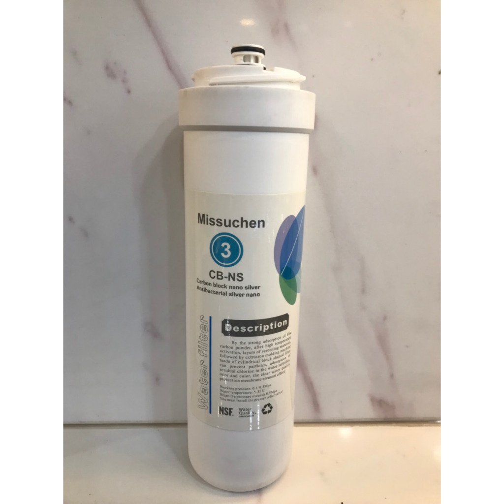 Bộ Lõi Lọc Nước 1,2,3,4 MISSUCHEN - Made in Japan -Hàng chính hãng - Dùng thay thế cho máy MISSUCHEN SKU6300